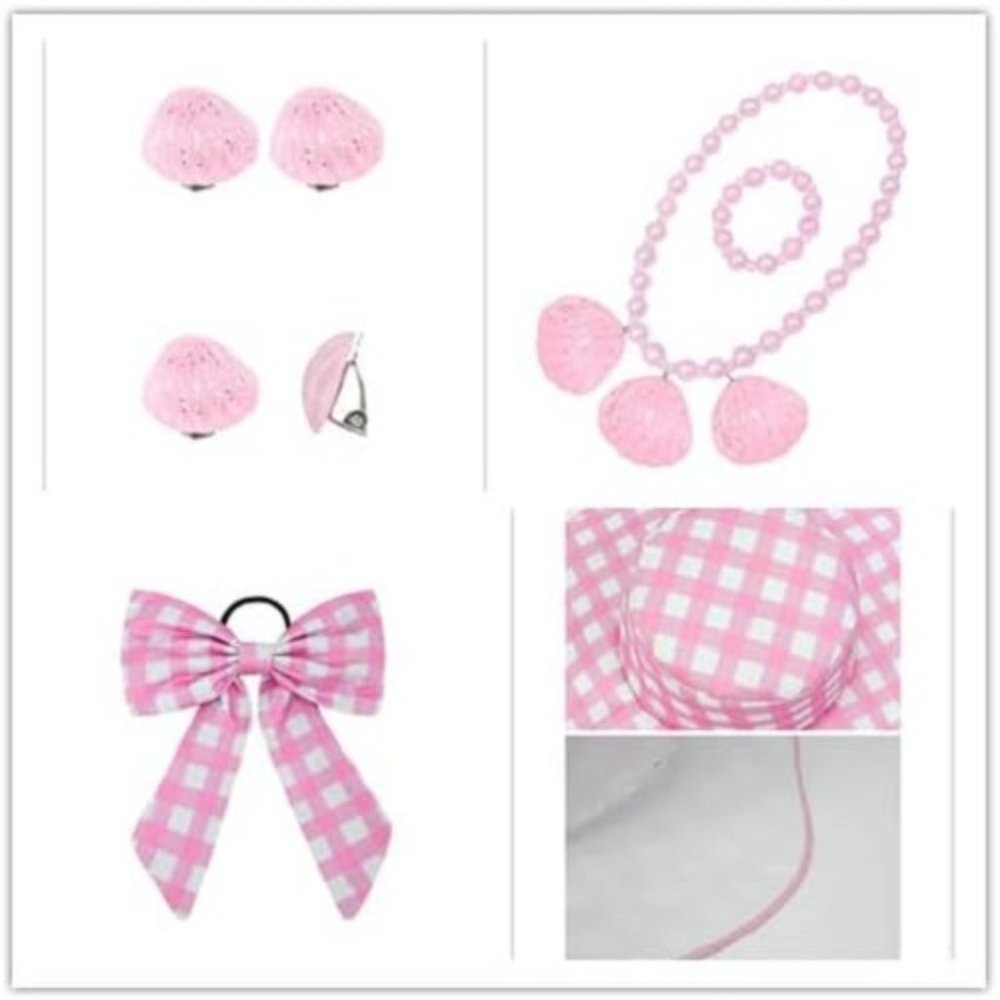 Barbie Dolls Pink Princess Dress for Girls - Adorable Barbie Party Outfit - Picture 4 of 6